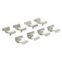 MPA 1001-0904C Quality-Built Premium Ceramic Brake Pads w/ Hardware