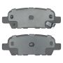 MPA 1001-0905AC Quality-Built Premium Ceramic Brake Pads w/ Hardware