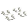 MPA 1001-0905BC Quality-Built Premium Ceramic Brake Pads w/ Hardware