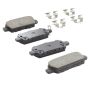 MPA 1001-0905C Quality-Built Premium Ceramic Brake Pads w/ Hardware