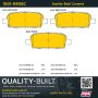 MPA 1001-0905C Quality-Built Premium Ceramic Brake Pads w/ Hardware