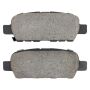 MPA 1001-0905C Quality-Built Premium Ceramic Brake Pads w/ Hardware
