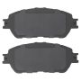 MPA 1001-0906C Quality-Built Premium Ceramic Brake Pads w/ Hardware