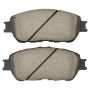 MPA 1001-0906C Quality-Built Premium Ceramic Brake Pads w/ Hardware