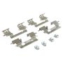 MPA 1001-0906M Quality-Built Premium Semi-Metallic Brake Pads w/ Hardware