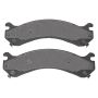 MPA 1001-0909C Quality-Built Premium Ceramic Brake Pads w/ Hardware