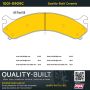 MPA 1001-0909C Quality-Built Premium Ceramic Brake Pads w/ Hardware