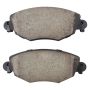 MPA 1001-0910C Quality-Built Premium Ceramic Brake Pads
