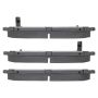 MPA 1001-0914AC Quality-Built Premium Ceramic Brake Pads w/ Hardware