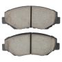 MPA 1001-0914AM Quality-Built Premium Semi-Metallic Brake Pads w/ Hardware