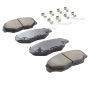 MPA 1001-0914C Quality-Built Premium Ceramic Brake Pads w/ Hardware