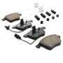 MPA 1001-0915AC Quality-Built Premium Ceramic Brake Pads w/ Hardware