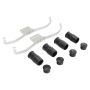 MPA 1001-0915AM Quality-Built Premium Semi-Metallic Brake Pads w/ Hardware