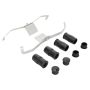 MPA 1001-0915BM Quality-Built Premium Semi-Metallic Brake Pads w/ Hardware