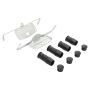 MPA 1001-0918AM Quality-Built Premium Semi-Metallic Brake Pads w/ Hardware