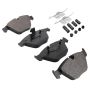 MPA 1001-0918C Quality-Built Premium Ceramic Brake Pads w/ Hardware