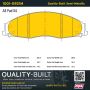 MPA 1001-0921M Quality-Built Premium Semi-Metallic Brake Pads w/ Hardware