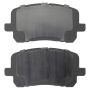 MPA 1001-0923C Quality-Built Premium Ceramic Brake Pads w/ Hardware