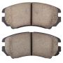 MPA 1001-0924C Quality-Built Premium Ceramic Brake Pads w/ Hardware