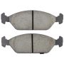MPA 1001-0925C Quality-Built Premium Ceramic Brake Pads w/ Hardware