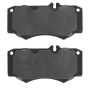MPA 1001-0927M Quality-Built Premium Semi-Metallic Brake Pads