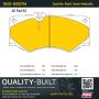 MPA 1001-0927M Quality-Built Premium Semi-Metallic Brake Pads
