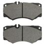 MPA 1001-0927M Quality-Built Premium Semi-Metallic Brake Pads