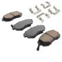 MPA 1001-0929C Quality-Built Premium Ceramic Brake Pads w/ Hardware