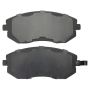 MPA 1001-0929M Quality-Built Premium Semi-Metallic Brake Pads w/ Hardware