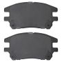 MPA 1001-0930C Quality-Built Premium Ceramic Brake Pads w/ Hardware