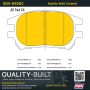 MPA 1001-0930C Quality-Built Premium Ceramic Brake Pads w/ Hardware