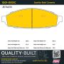 MPA 1001-0931C Quality-Built Premium Ceramic Brake Pads w/ Hardware