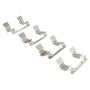 MPA 1001-0931C Quality-Built Premium Ceramic Brake Pads w/ Hardware