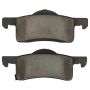 MPA 1001-0935C Quality-Built Premium Ceramic Brake Pads w/ Hardware