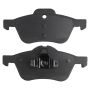MPA 1001-0939C Quality-Built Premium Ceramic Brake Pads w/ Hardware