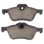 MPA 1001-0939C Quality-Built Premium Ceramic Brake Pads w/ Hardware