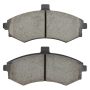 MPA 1001-0941M Quality-Built Premium Semi-Metallic Brake Pads w/ Hardware