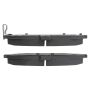 MPA 1001-0941M Quality-Built Premium Semi-Metallic Brake Pads w/ Hardware