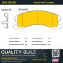 MPA 1001-0945C Quality-Built Premium Ceramic Brake Pads w/ Hardware
