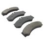 MPA 1001-0949M Quality-Built Premium Semi-Metallic Brake Pads