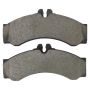 MPA 1001-0949M Quality-Built Premium Semi-Metallic Brake Pads