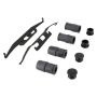 MPA 1001-0950M Quality-Built Premium Semi-Metallic Brake Pads w/ Hardware
