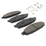 MPA 1001-0953C Quality-Built Premium Ceramic Brake Pads w/ Hardware