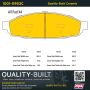 MPA 1001-0953C Quality-Built Premium Ceramic Brake Pads w/ Hardware