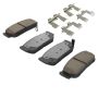 MPA 1001-0954C Quality-Built Premium Ceramic Brake Pads w/ Hardware