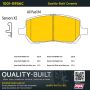 MPA 1001-0956C Quality-Built Premium Ceramic Brake Pads w/ Hardware