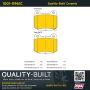 MPA 1001-0961C Quality-Built Premium Ceramic Brake Pads w/ Hardware