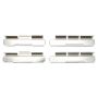 MPA 1001-0965C Quality-Built Premium Ceramic Brake Pads w/ Hardware