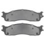 MPA 1001-0965M Quality-Built Premium Semi-Metallic Brake Pads w/ Hardware