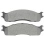 MPA 1001-0965M Quality-Built Premium Semi-Metallic Brake Pads w/ Hardware